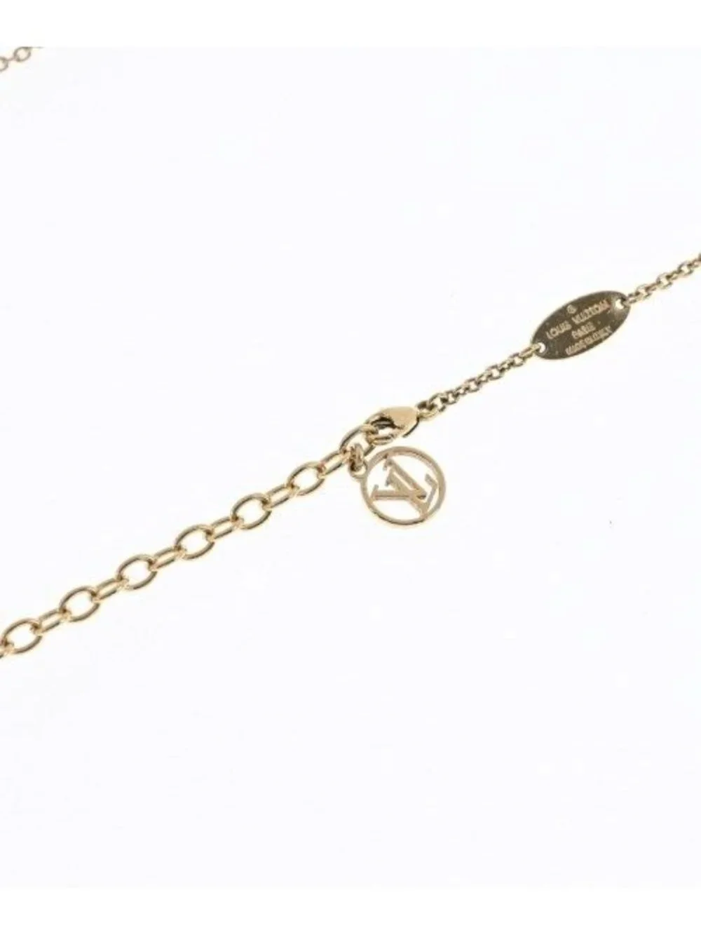 Louis Vuitton Necklace Gold